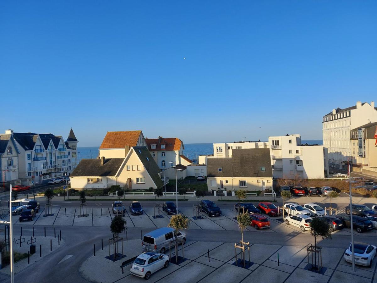 Vue Mer L'Aiglon T2 Balcon Parking Prive Wimereux Eksteriør billede